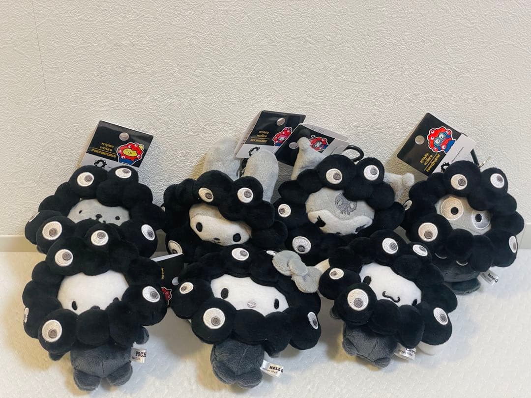 新品EXPO2025 サンリオミャクミャクぬいぐるみ(BC)7種コンプリート