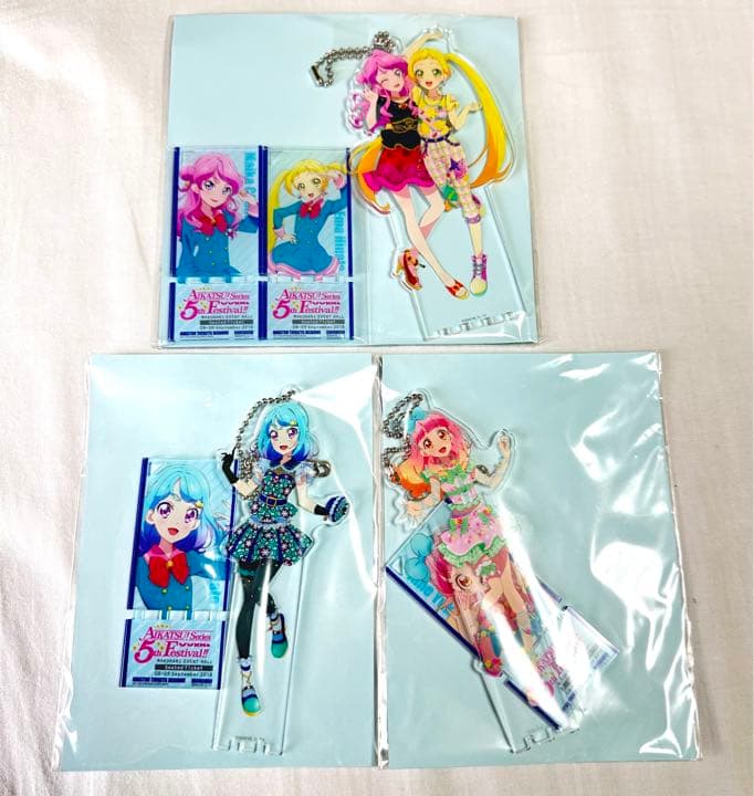 アイカツ！5th フレンズセット　あいね、みお、エマ、舞花