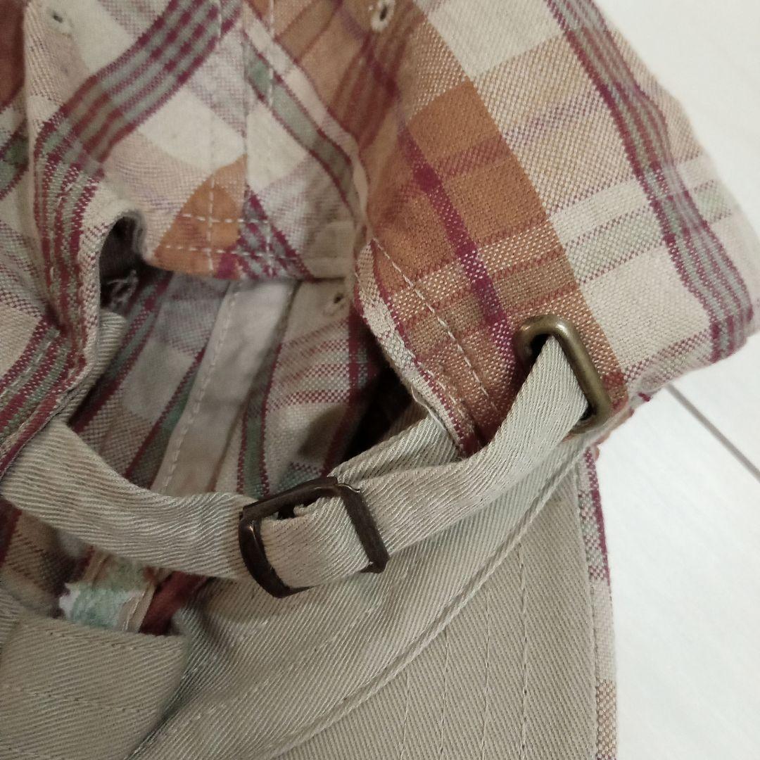 90s ポロ ラルフローレン キャップ ポロスポーツ ＲＲＬ チェック usa