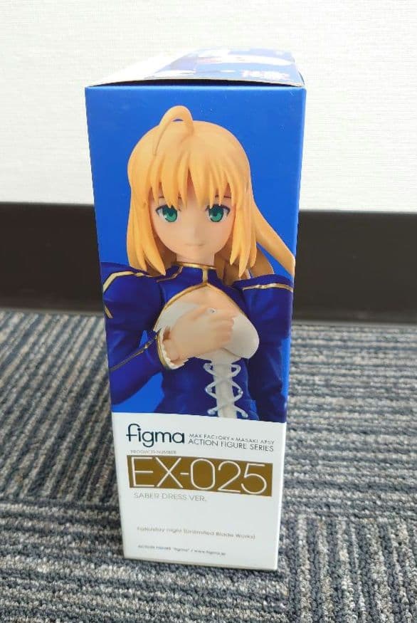未開封 figma セイバー ドレスver.　ワンダーフェスティバル限定品