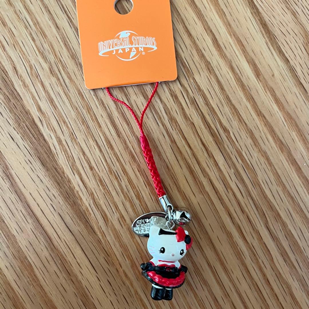 【激レア】USJ限定　2013年　ハローキティ　根付　ストラップ　期間限定　希少