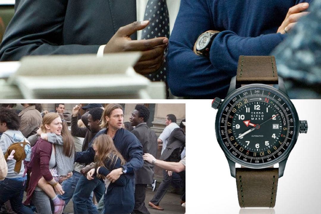 ブラピ着　terra cielo mare 時計