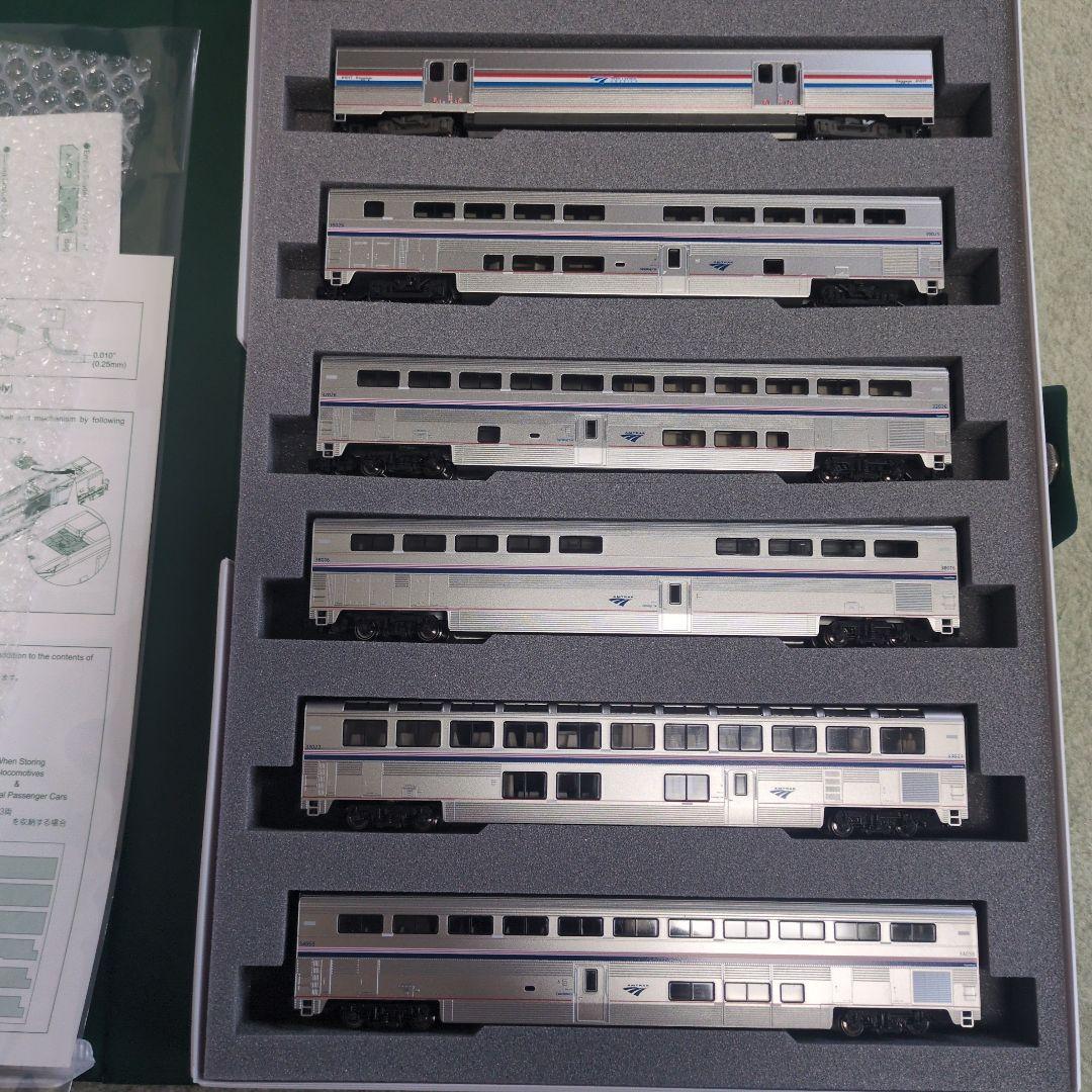 KATO Amtrak Superliner I Phase VI 6両セット