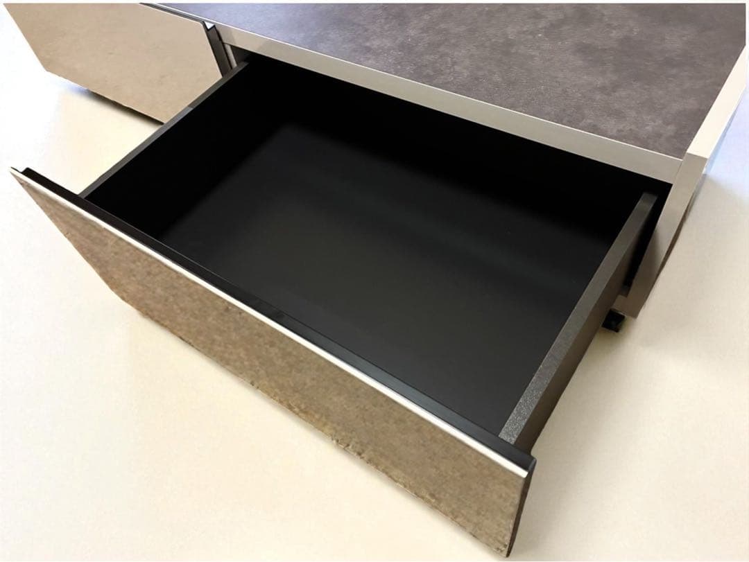 パモウナ テレビボード テレビ台 シルキーアッシュ 鏡面美品 kk01