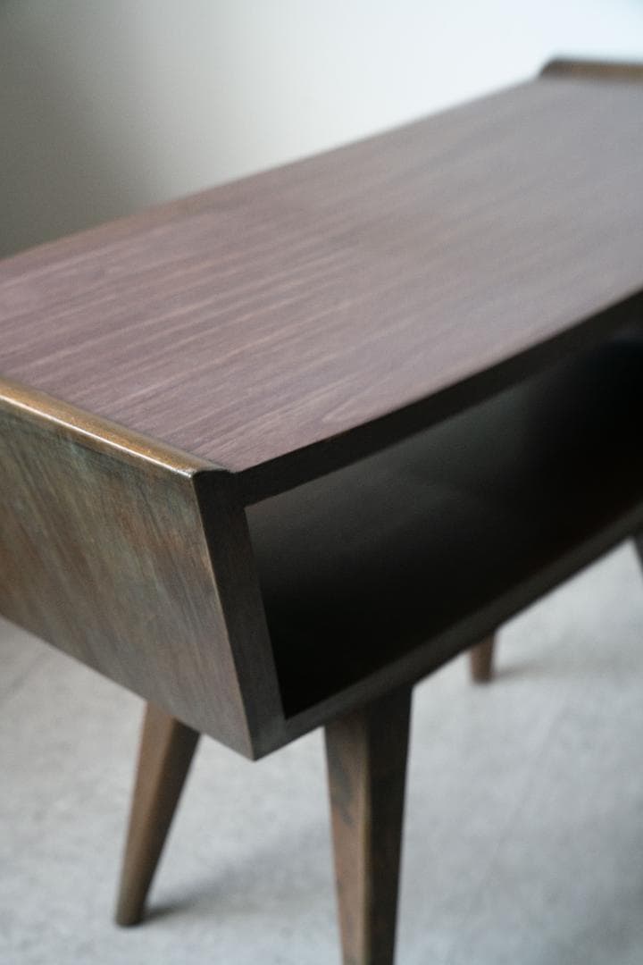 北欧 vintage ミッドセンチュリーモダン サイドテーブル 収納ボード