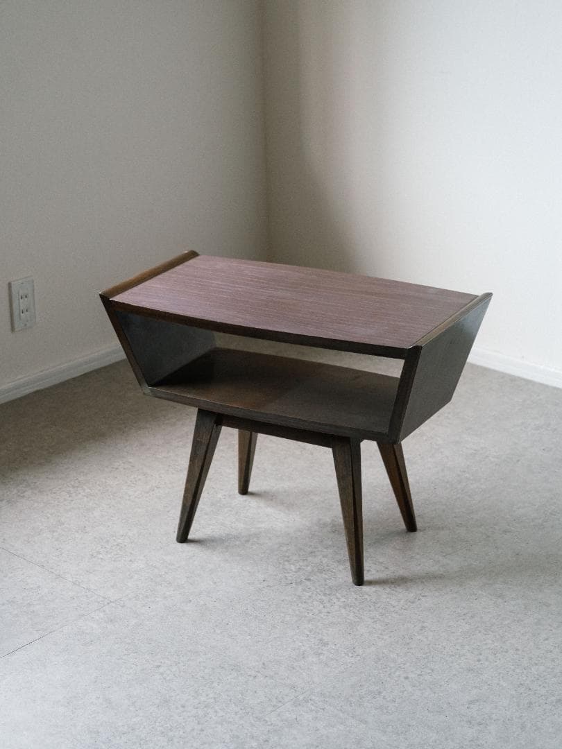 北欧 vintage ミッドセンチュリーモダン サイドテーブル 収納ボード