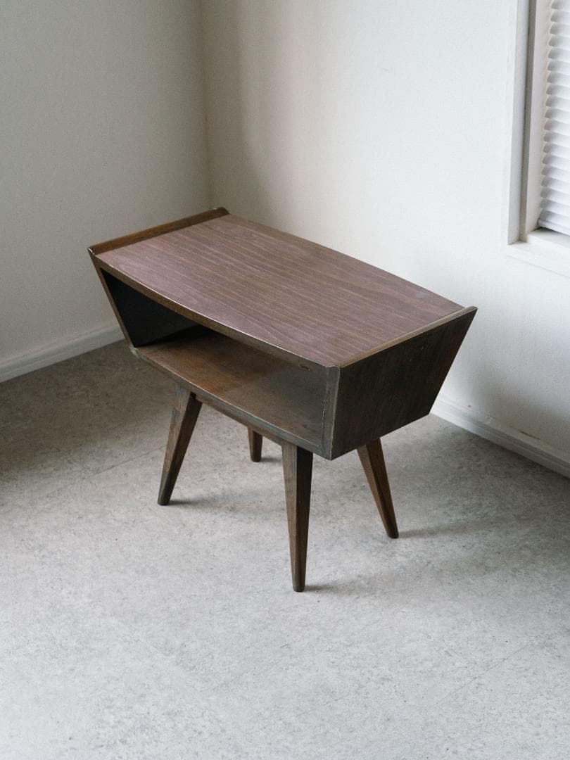 北欧 vintage ミッドセンチュリーモダン サイドテーブル 収納ボード