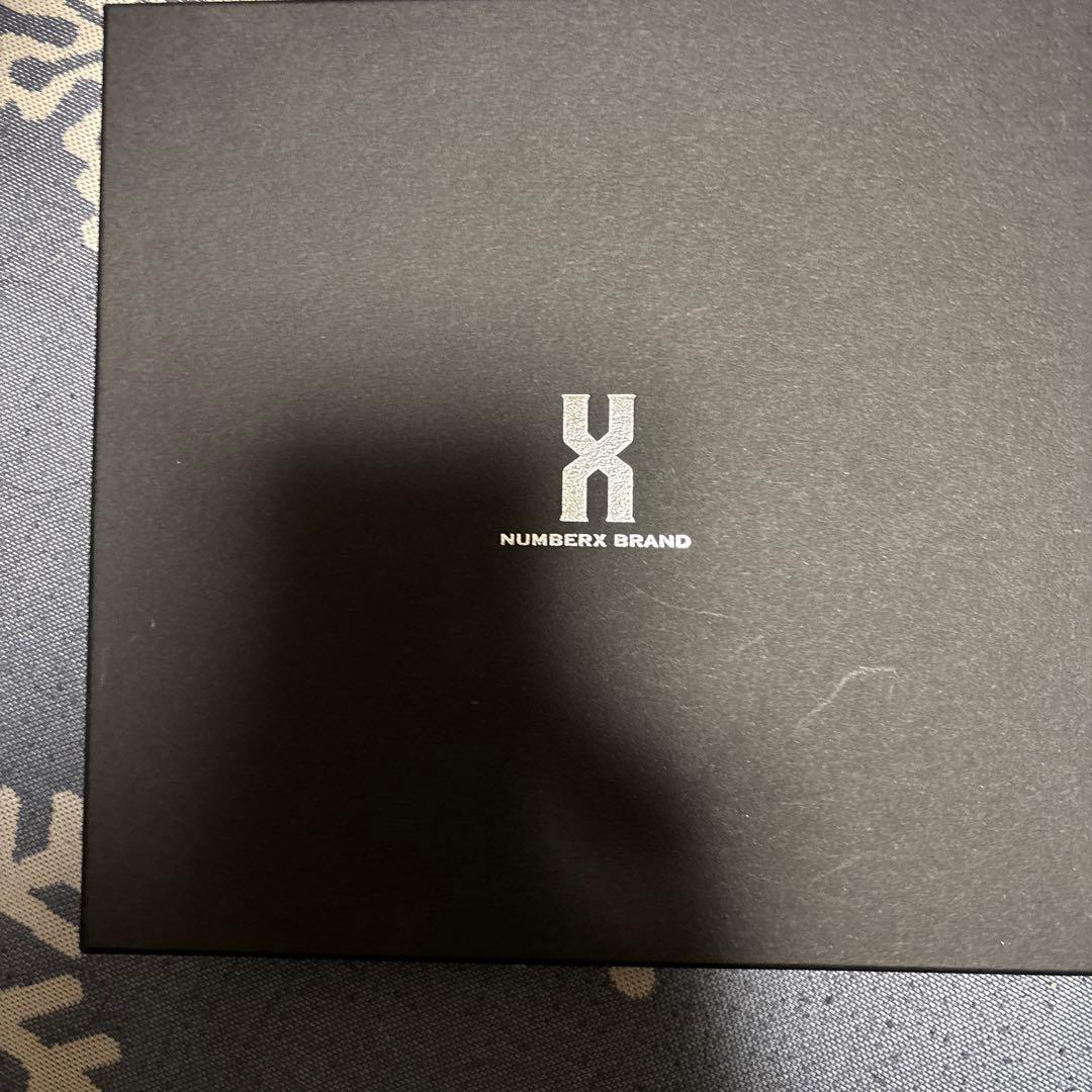 NUMBERX BRAND ブラッククリスタルネックレス