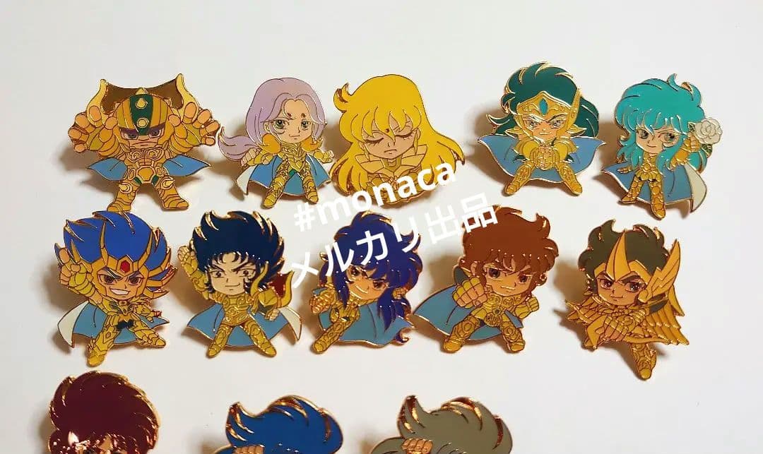 聖闘士星矢　ピンズコレクション　23種セット