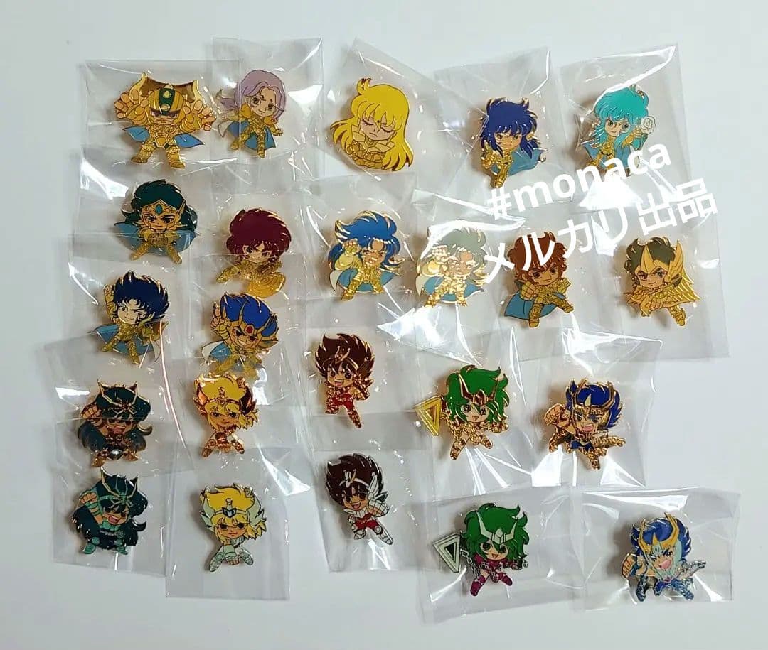聖闘士星矢　ピンズコレクション　23種セット