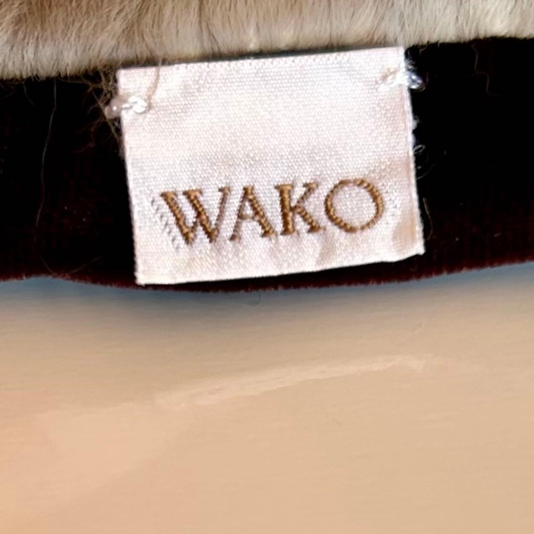 銀座和光 WAKO ロシアンセーブル ティペット 上品 艶感 フォーマル