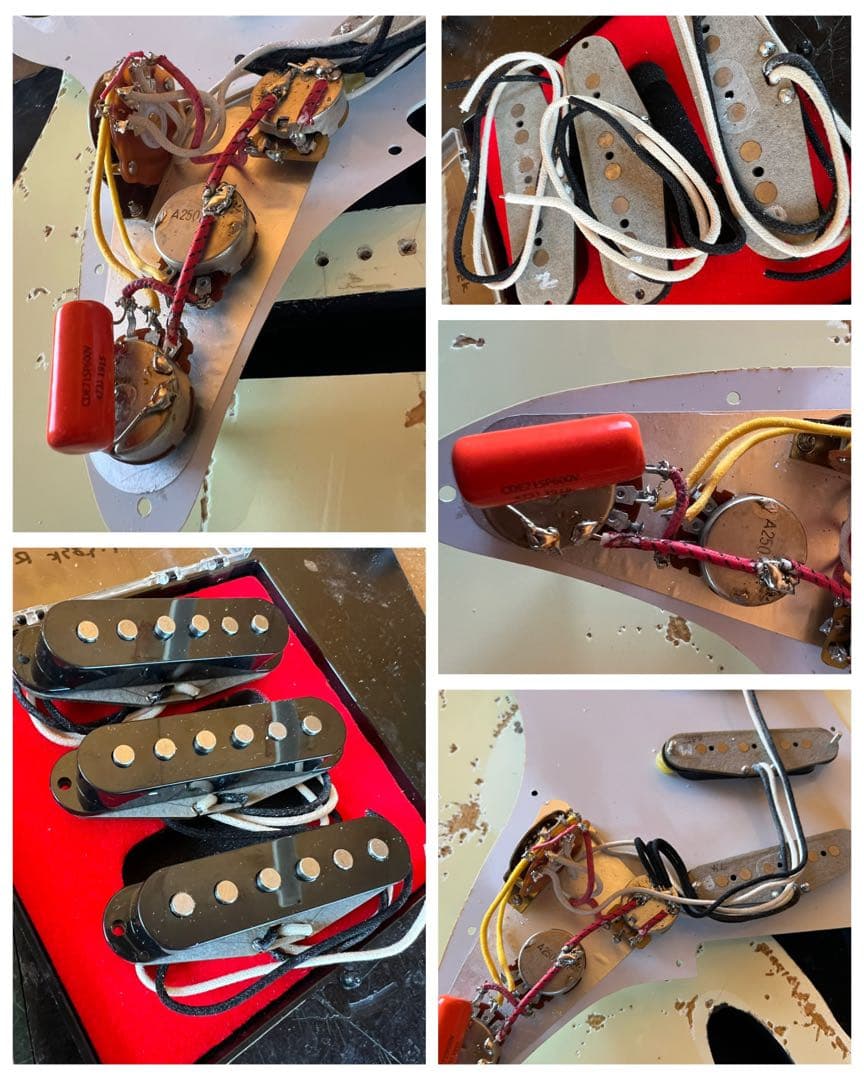 ハードレリック 60sストラトタイプ アルニコ5ピックアップス/OWH