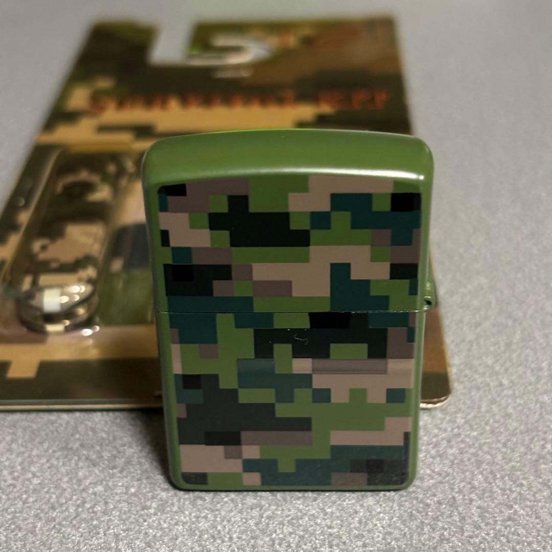 beauty:beast zippo デジカモグリーン　サバイバルキット