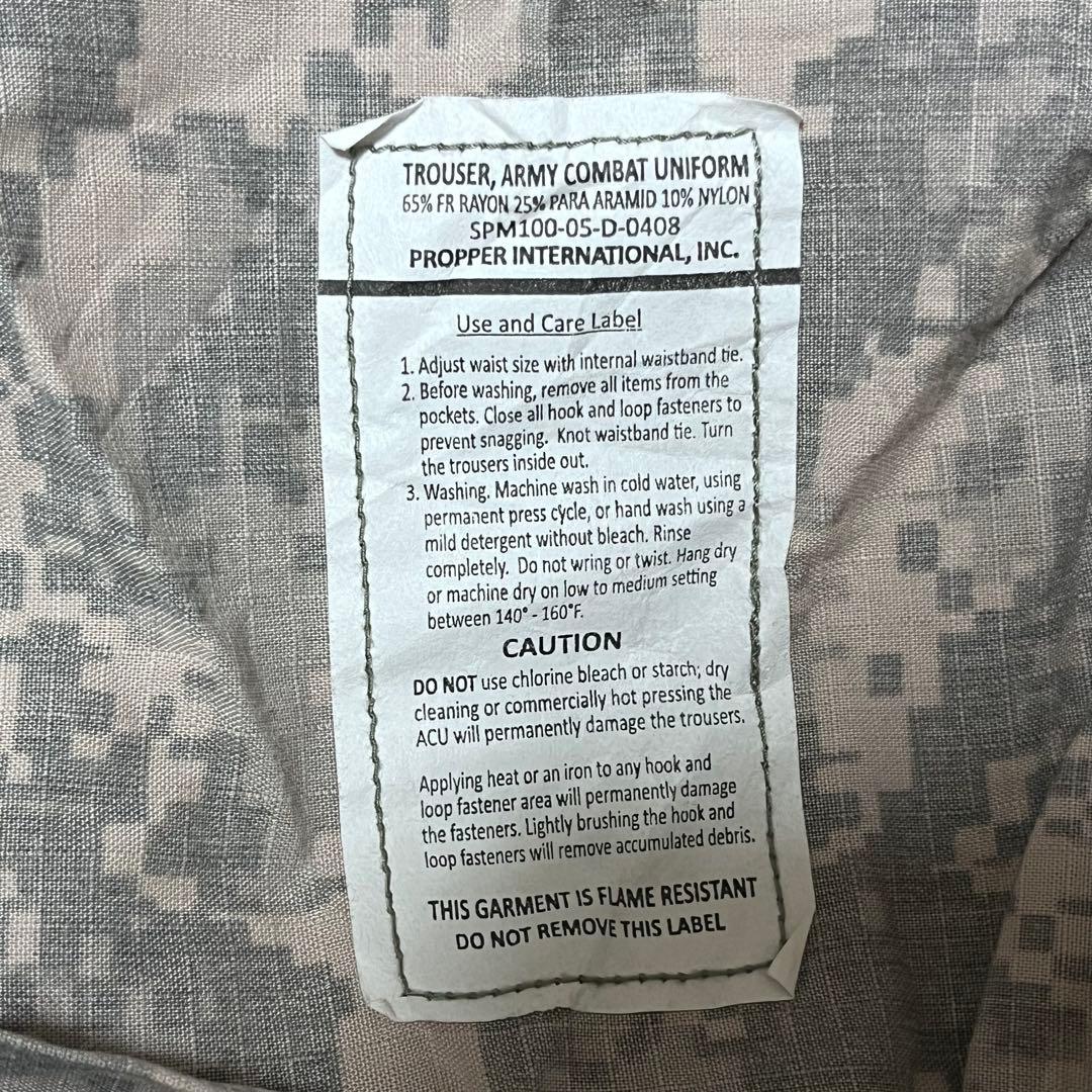 j99 米軍実物 ACU デジタルカモ カーゴパンツ XL ミリタリー 迷彩