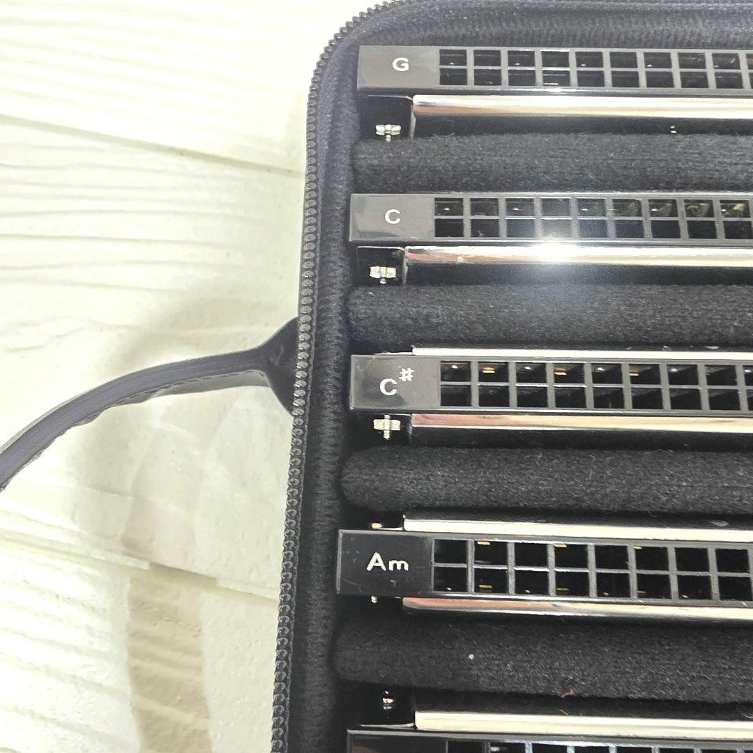 292】M. SUZUKI Humming トレモロハーモニカ　７本　TOMBO