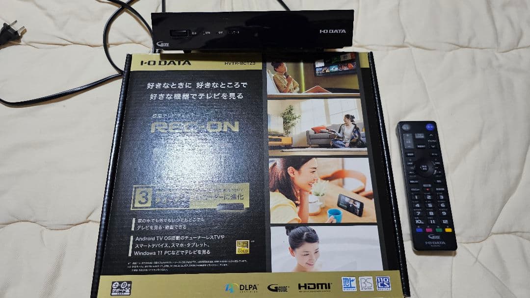I-O DATA REC-ON 録画機能付き　HVTR-BCTZ3