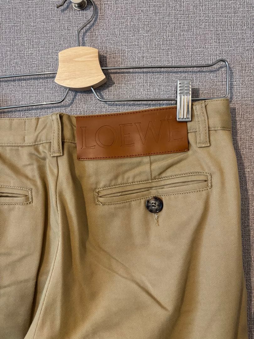 LOEWE ベージュ チノパン