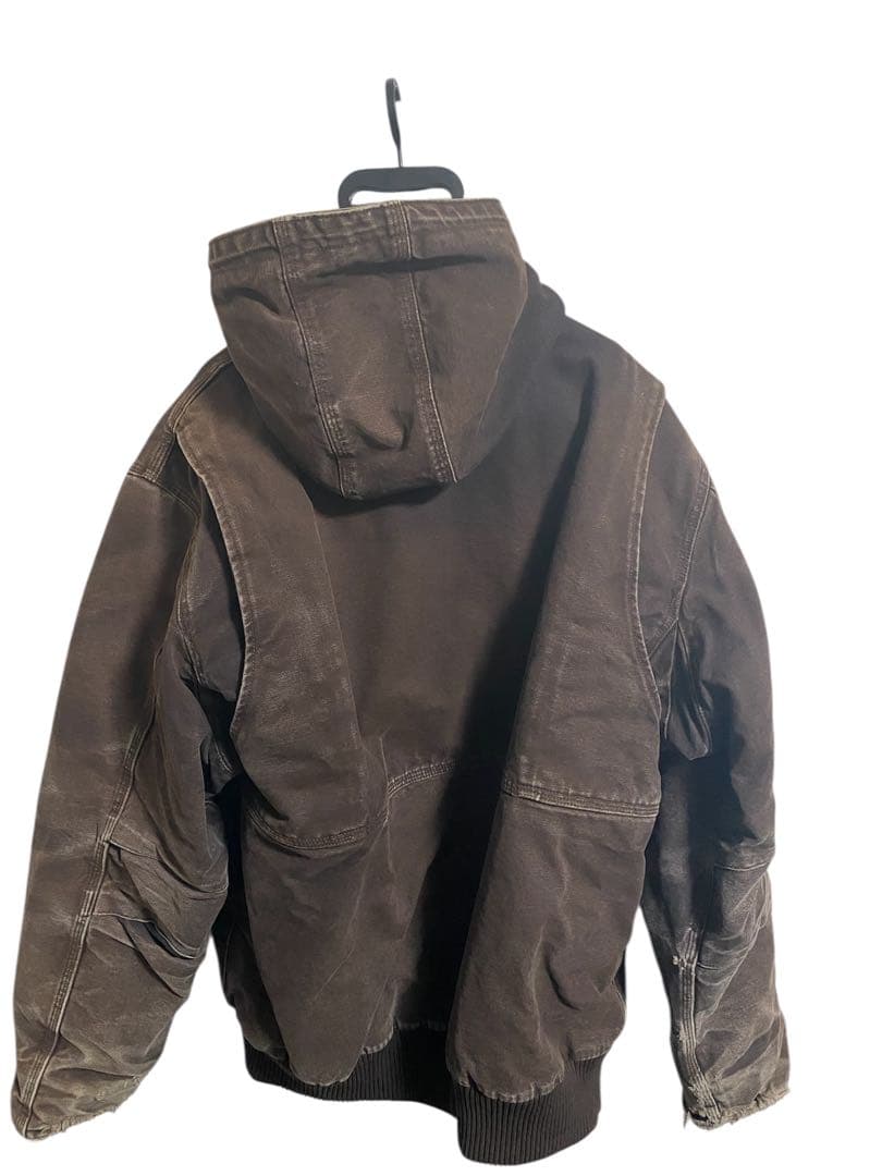 Carhartt アクティブジャケット フルスイング ブラウン