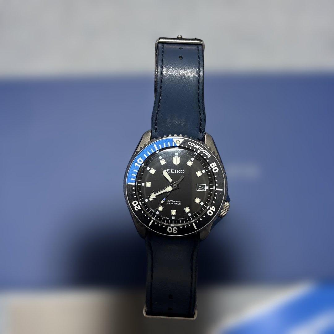 SEIKO wena 自動巻き時計 ブラック/ブルー