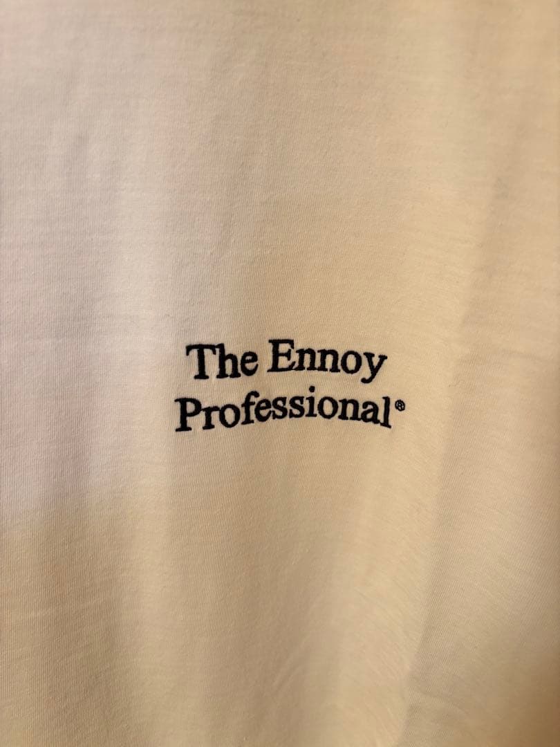 The Ennoy Professional 24SS ホワイト 半袖　XL