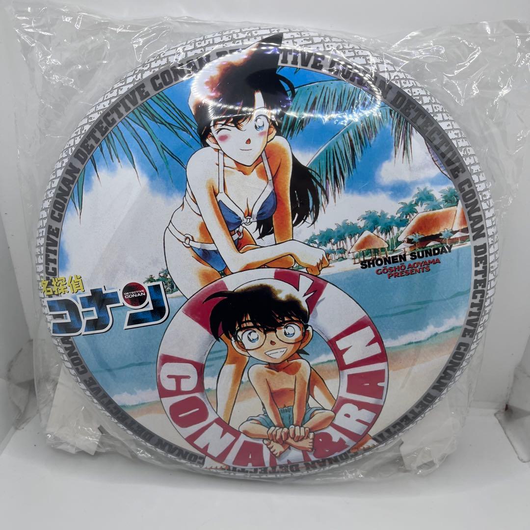 【未開封】名探偵コナン ウォールバッジ 缶バッジ 江戸川コナン 毛利蘭　2002