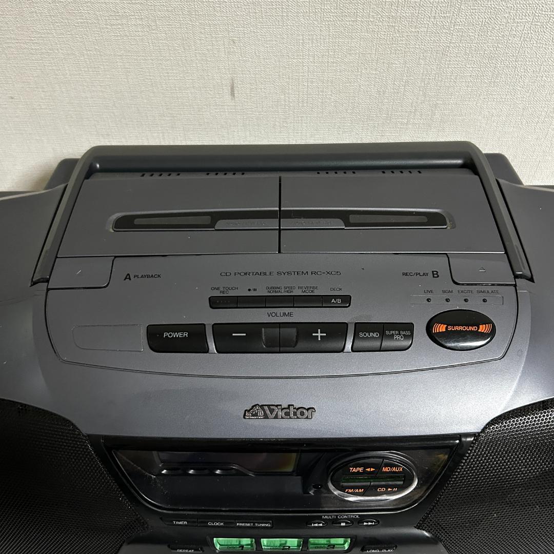レア Victor ビクター CDラジカセ RC-XC5 98年製