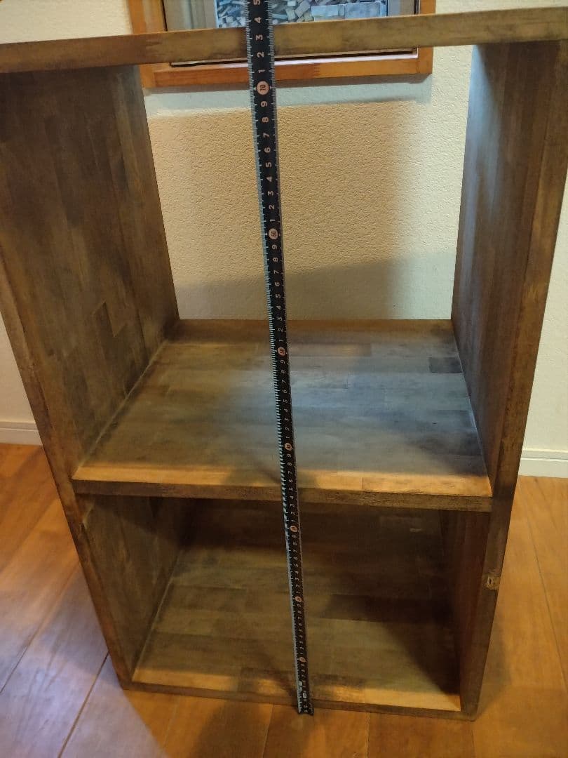 木製　ハンドメイド　オーダー　絵本　シェルフ　ワトコオイル　本棚　マガジンラック