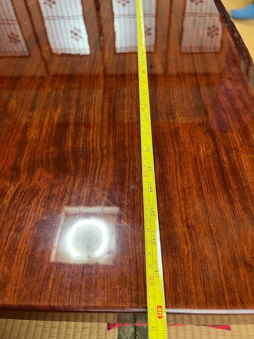 1枚板　座卓　テーブル　アンティーク　一枚板