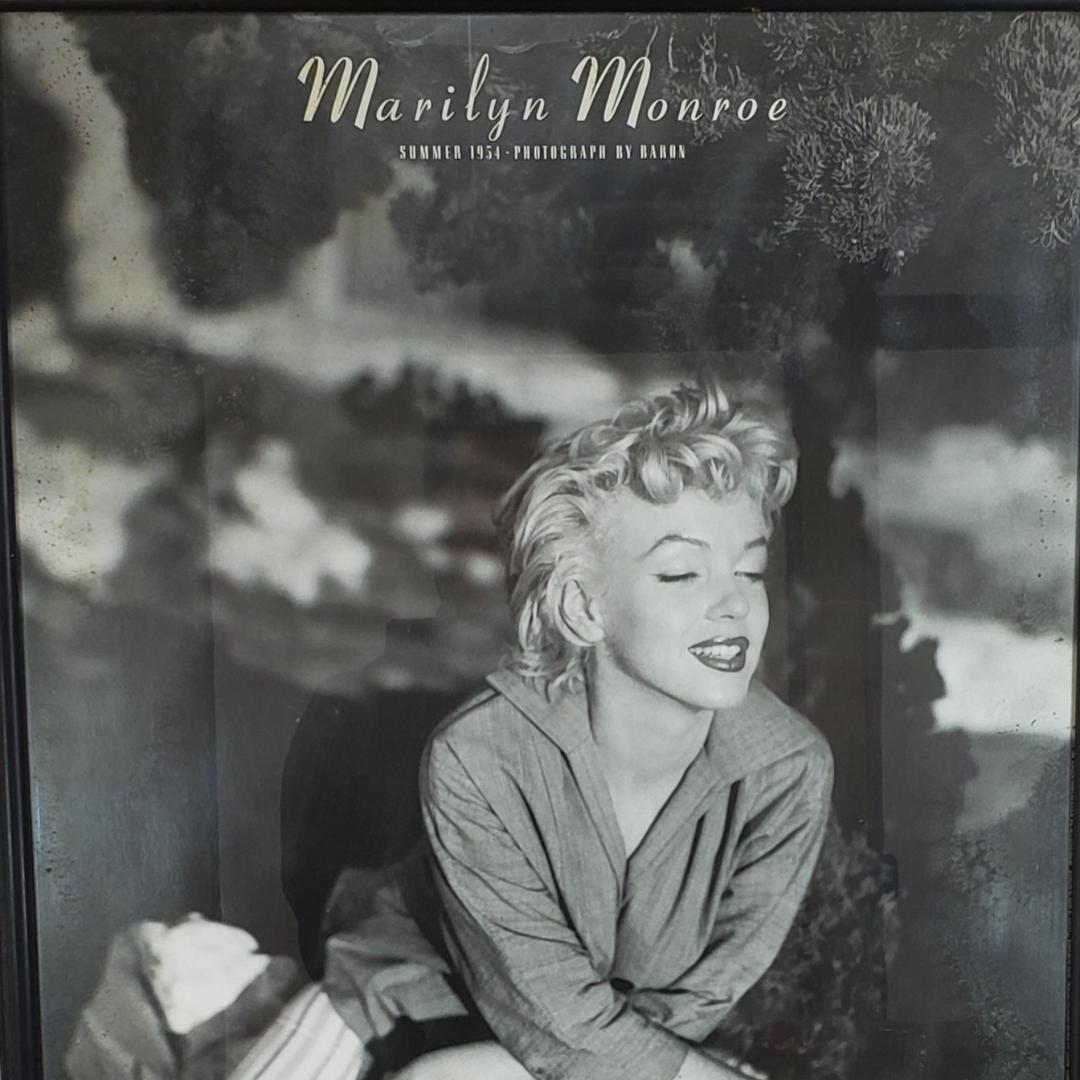 ケロ◆マリリン・モンロー ポスター 額装 1954年 マリリンモンロー◆