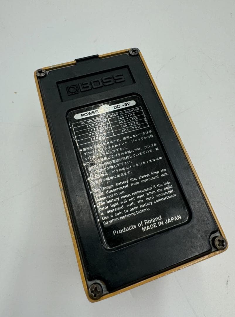 BOSS TW-1 銀ネジ スケルトンスイッチ