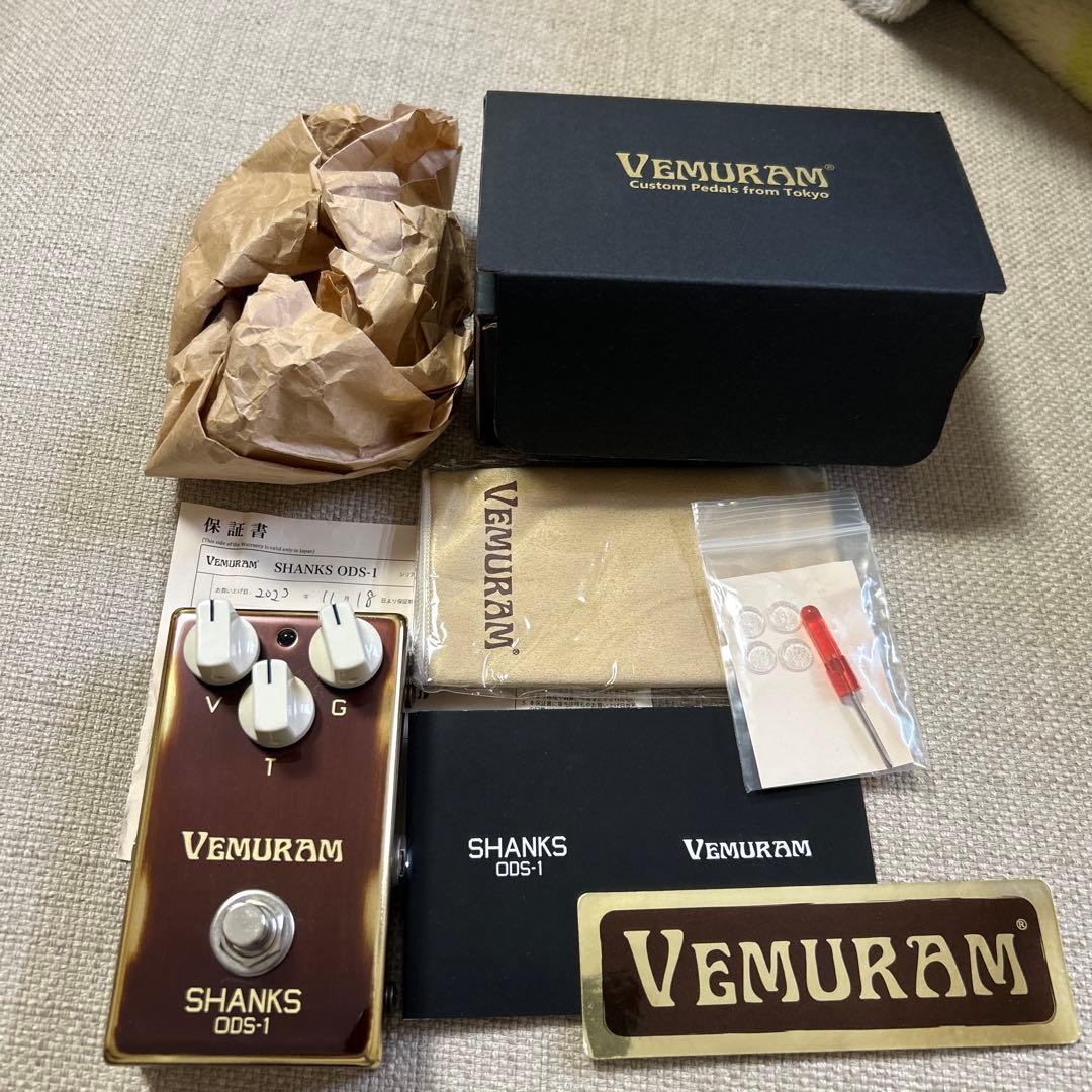 VEMURAM SHANKS ODS-1 エフェクター オーバードライブODS1