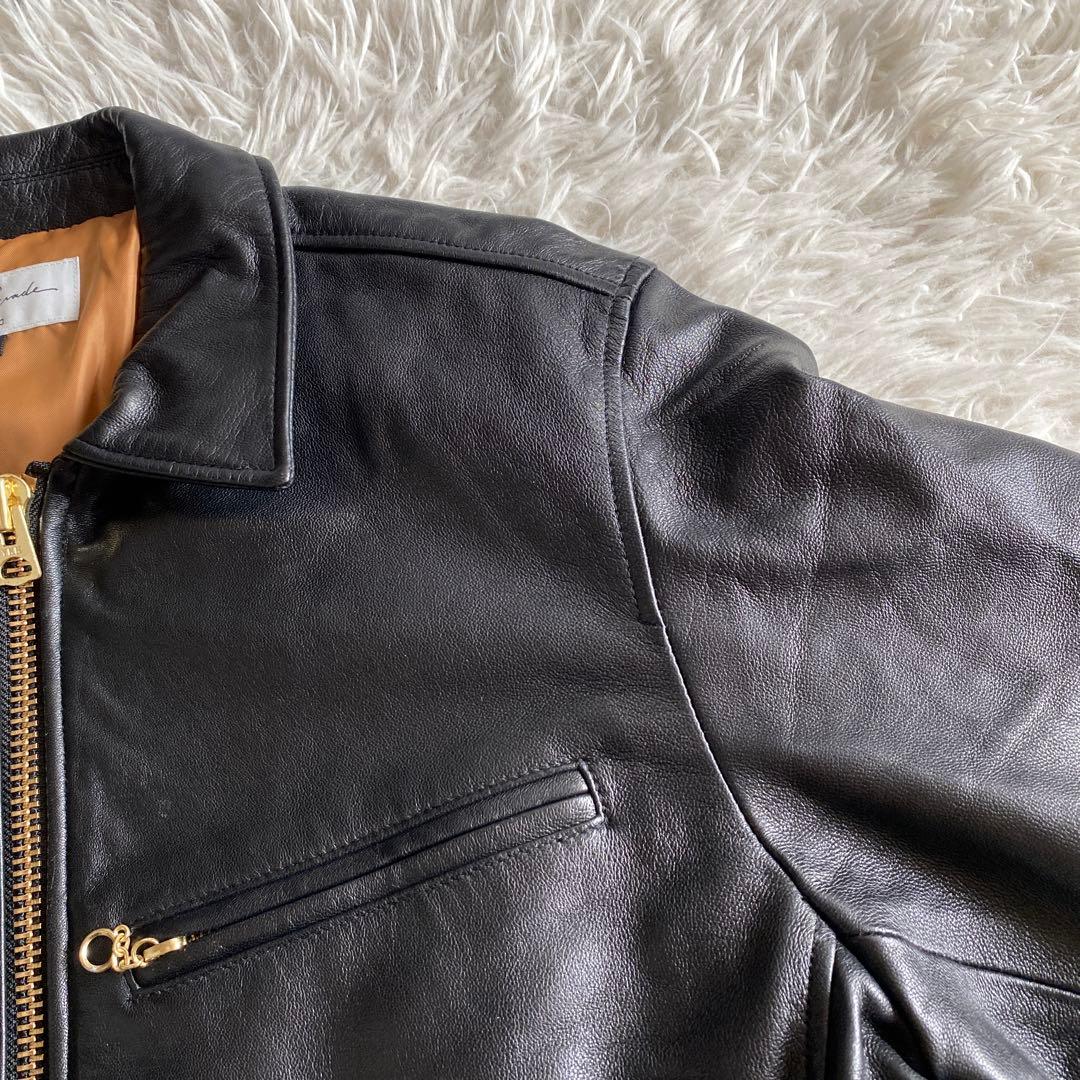 レトログレード シングルライダースジャケット XL