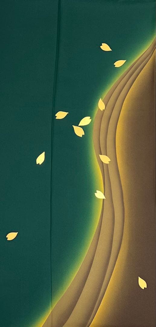 振り袖　フルセット　別誂長襦袢　金彩加工　刺繍入り　両面全通袋帯　個性的　663