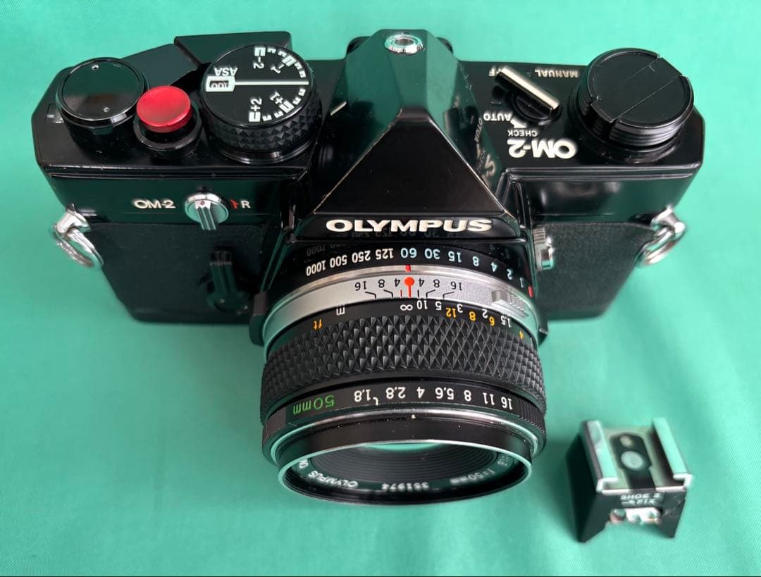 ★ OLYMPUS OM-2 BLACK + ★ 標準レンズ 50mm