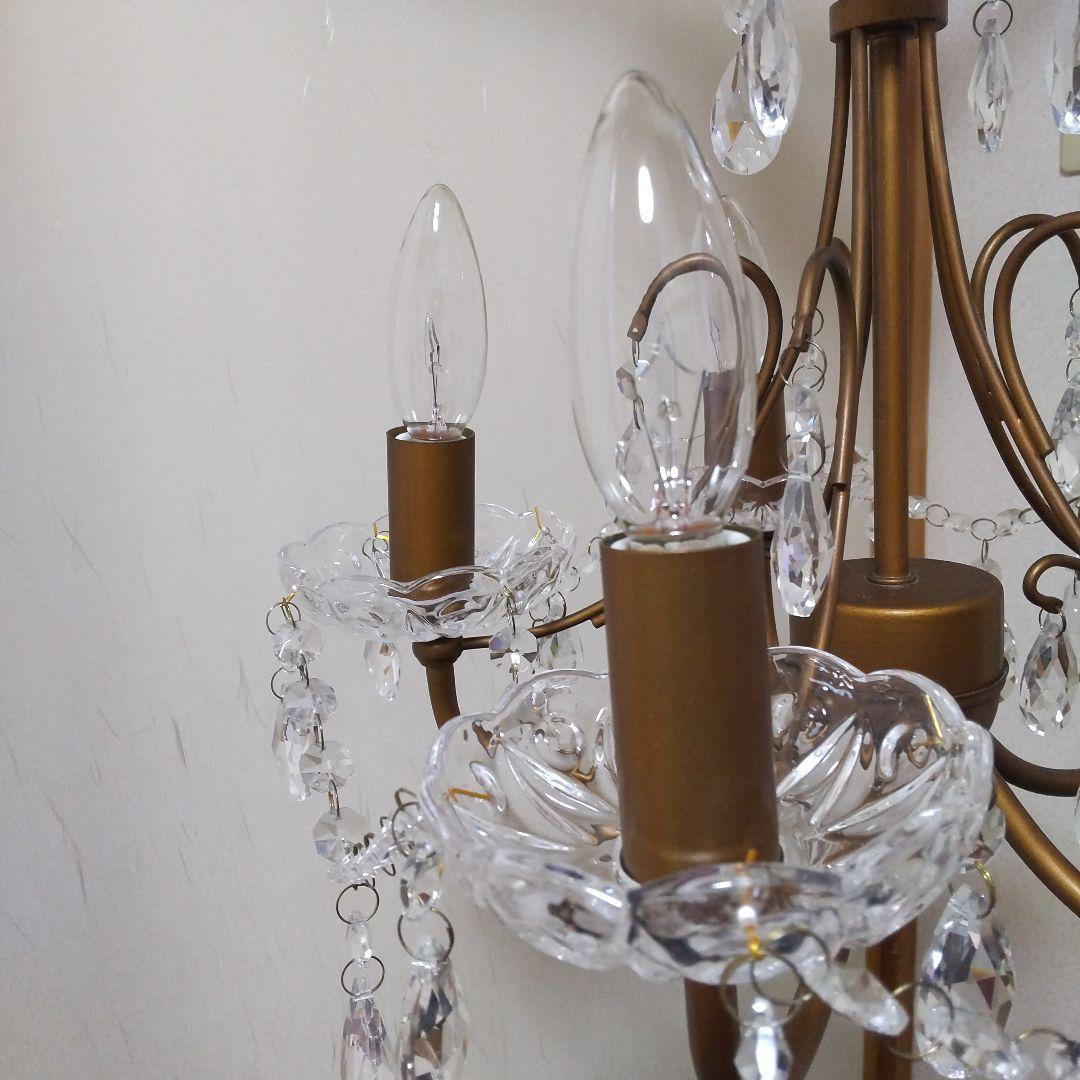 東京インテリア アンティーク風シャンデリア 5灯