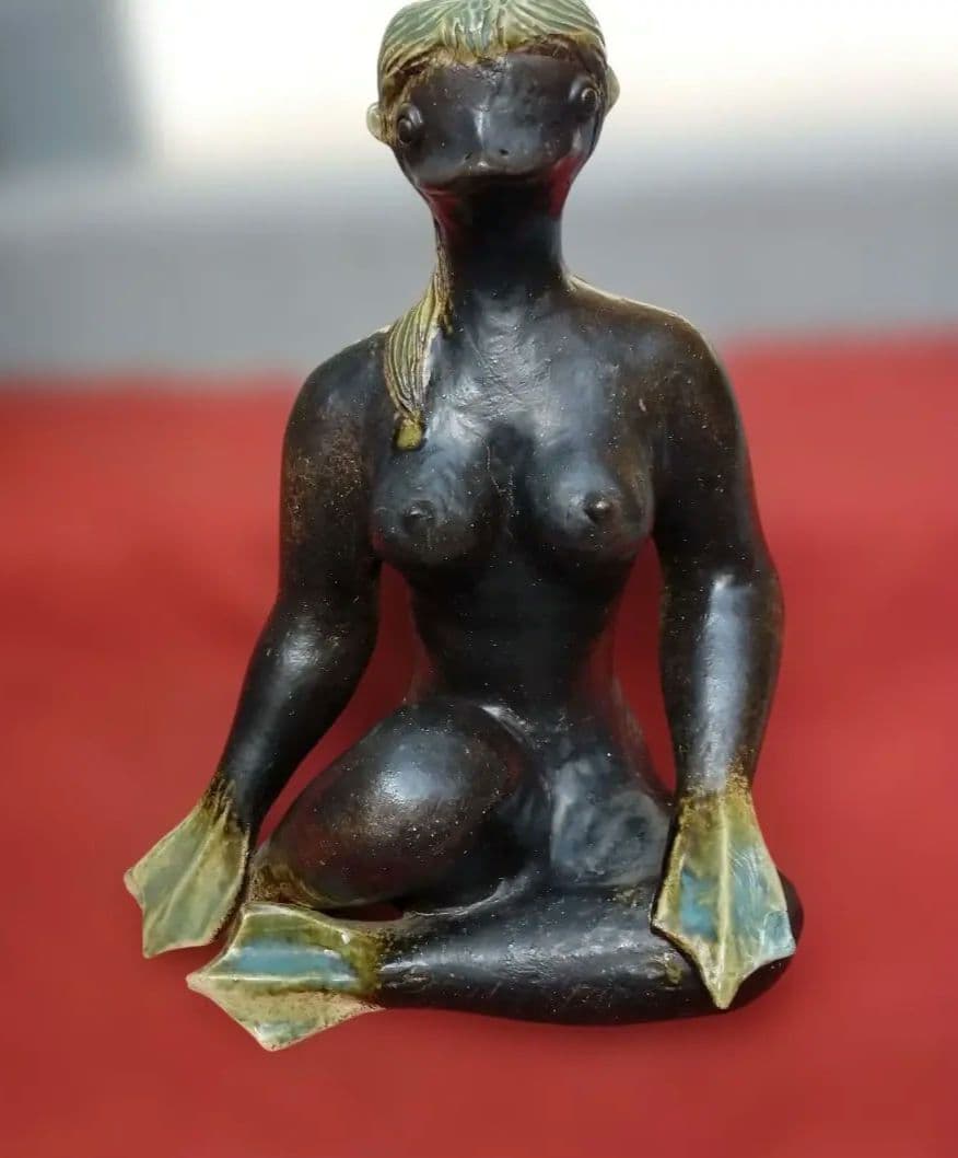 河童・女形カッパ人形・置物・飾り