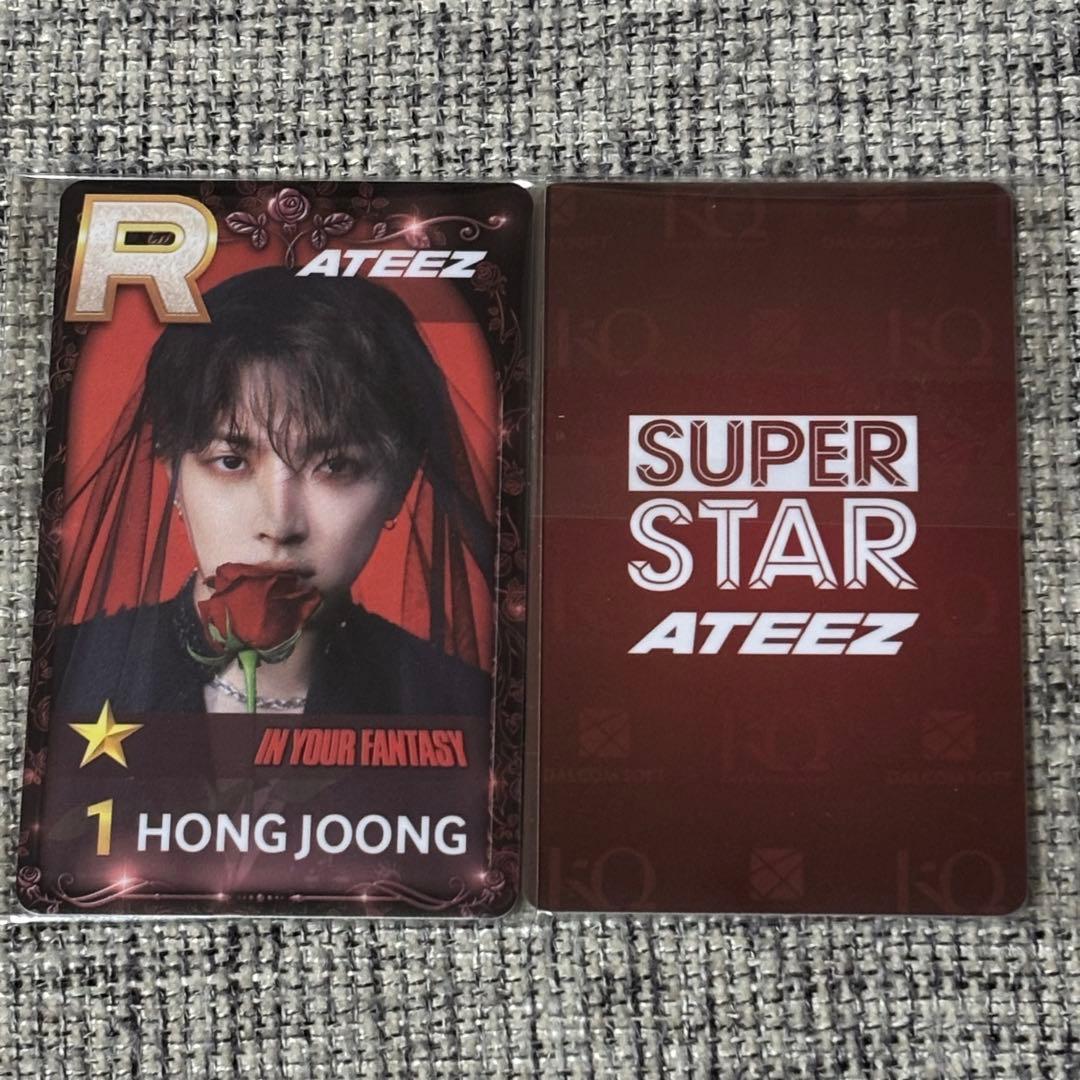 superstar ATEEZ 韓国クリスマス限定 IYF トレカ ホンジュン