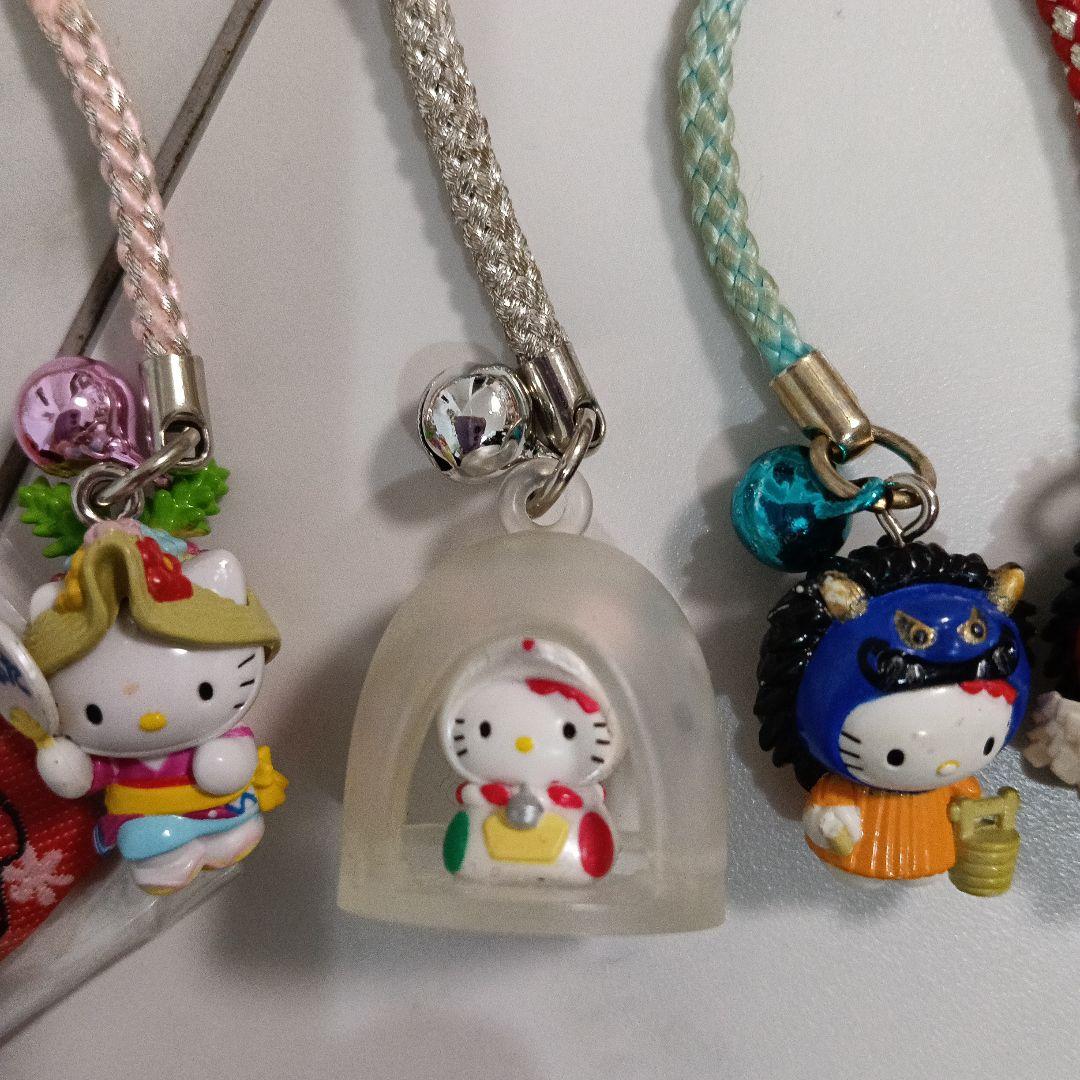 ハローキティ　根付　 御当地　激レア含む　30個　キティ　ストラップ　大量