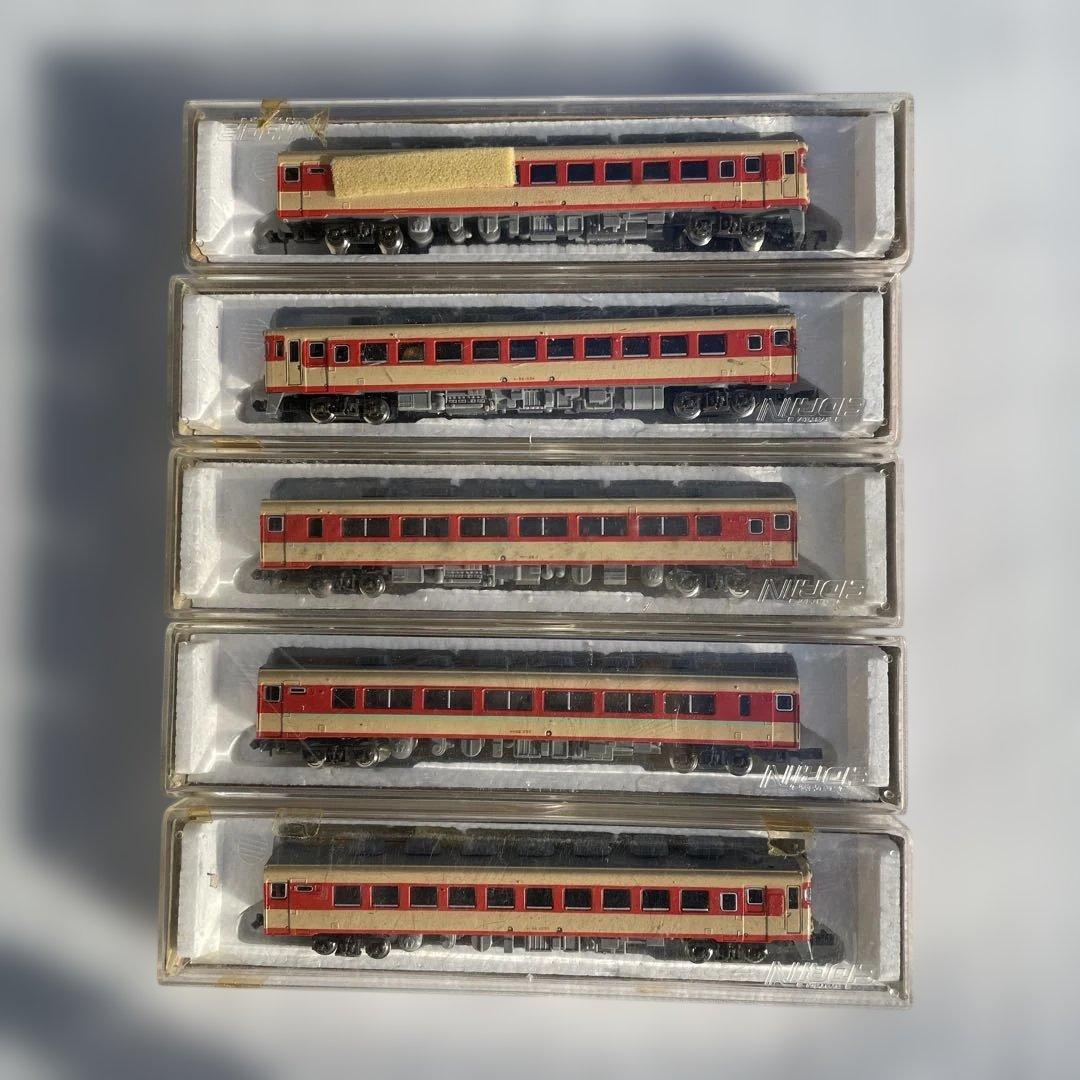 Nゲージ　セット（車両、レール、景観部品）