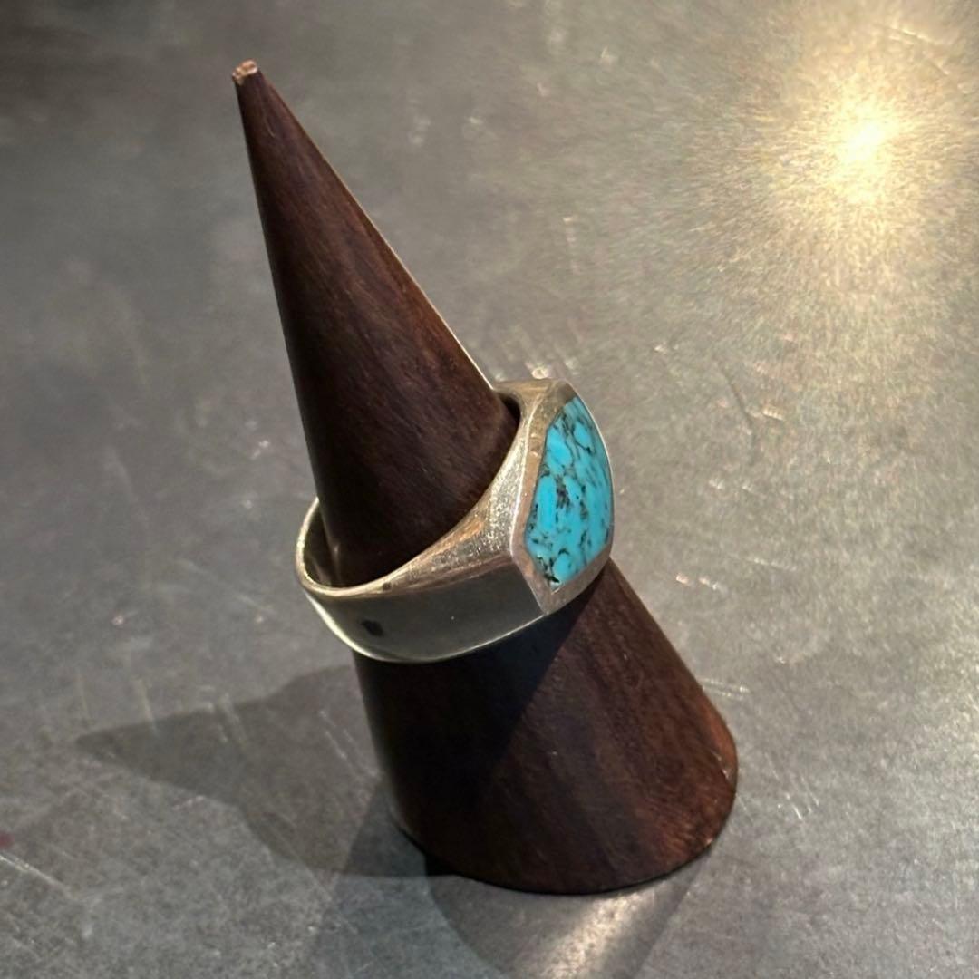 SILVER925 TURQUOISE DESIGN RING/シルバー/リング