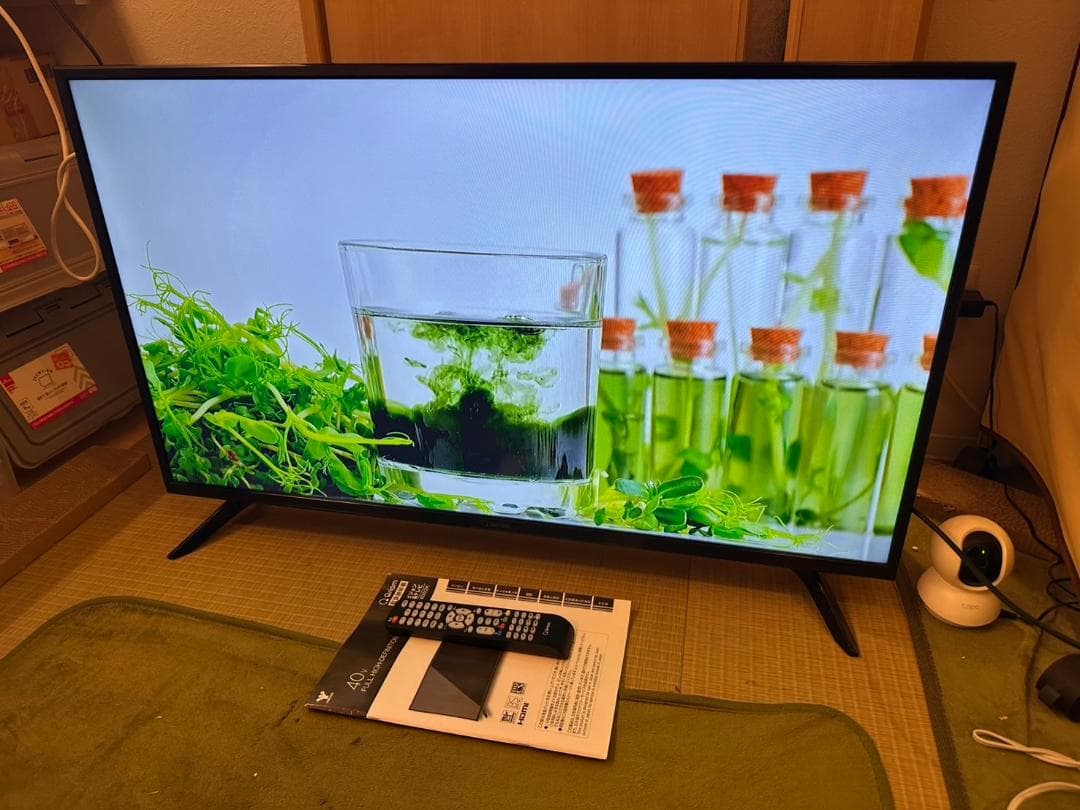 2022年製！ Qriom 40型 テレビ QRT-40W2K フルハイビジョン