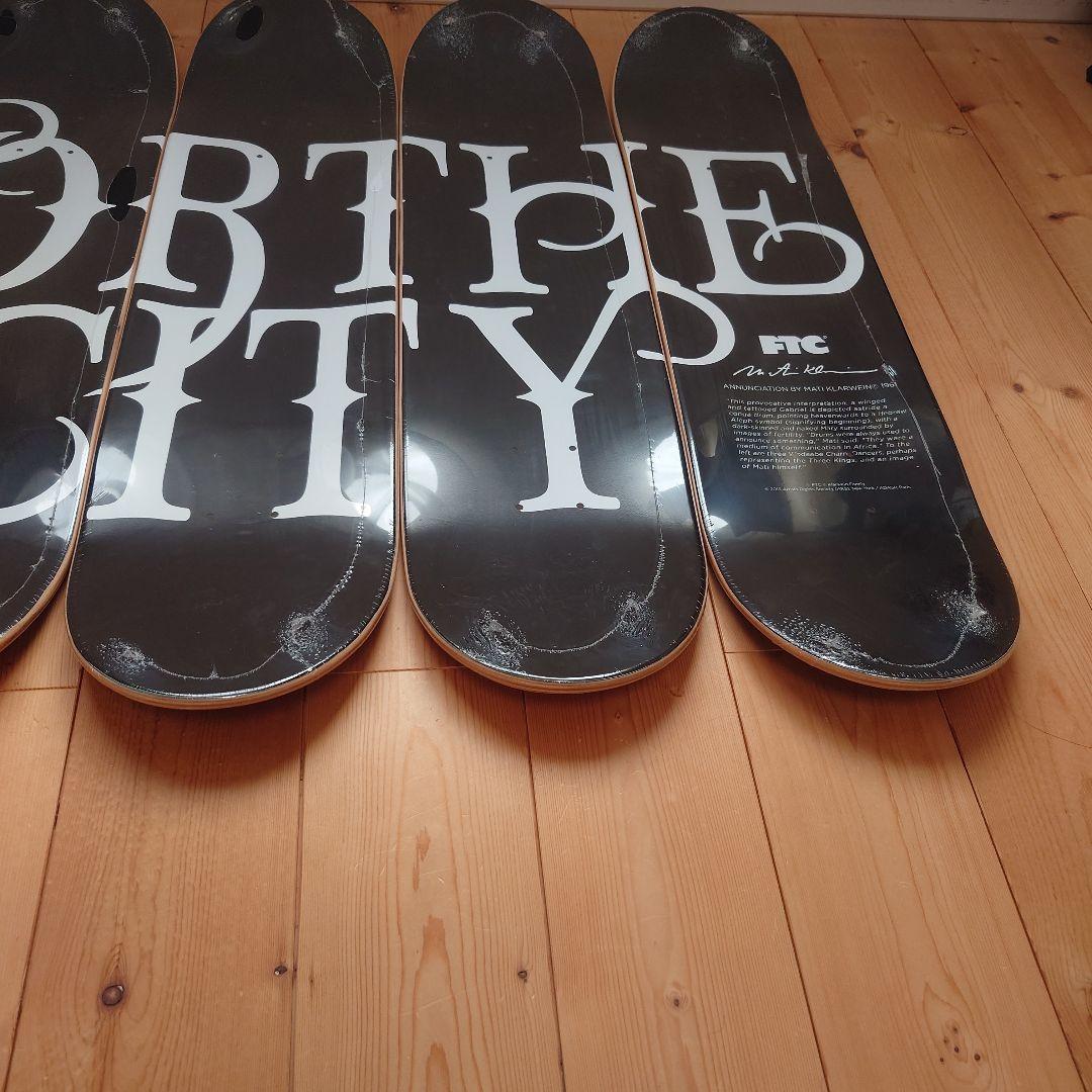 激レア FTC SANTANA ABRAXAS 5本スケートボードデッキセット