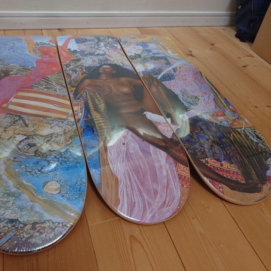 激レア FTC SANTANA ABRAXAS 5本スケートボードデッキセット