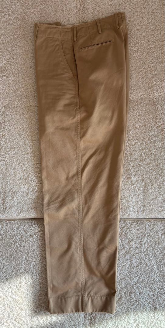 Atlast&co ミリタリーチノ　ベージュ　32