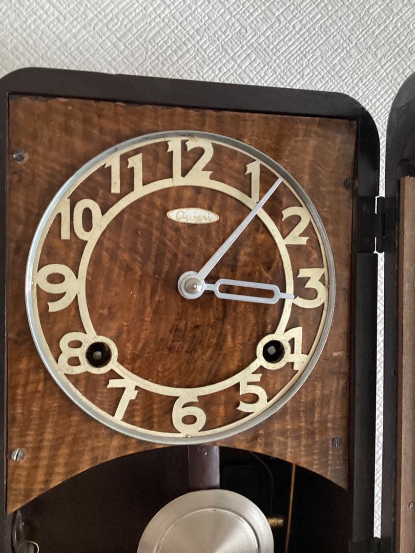 snさん専用　尾張時計　ゼンマイ式振り子時計　昭和30年前半