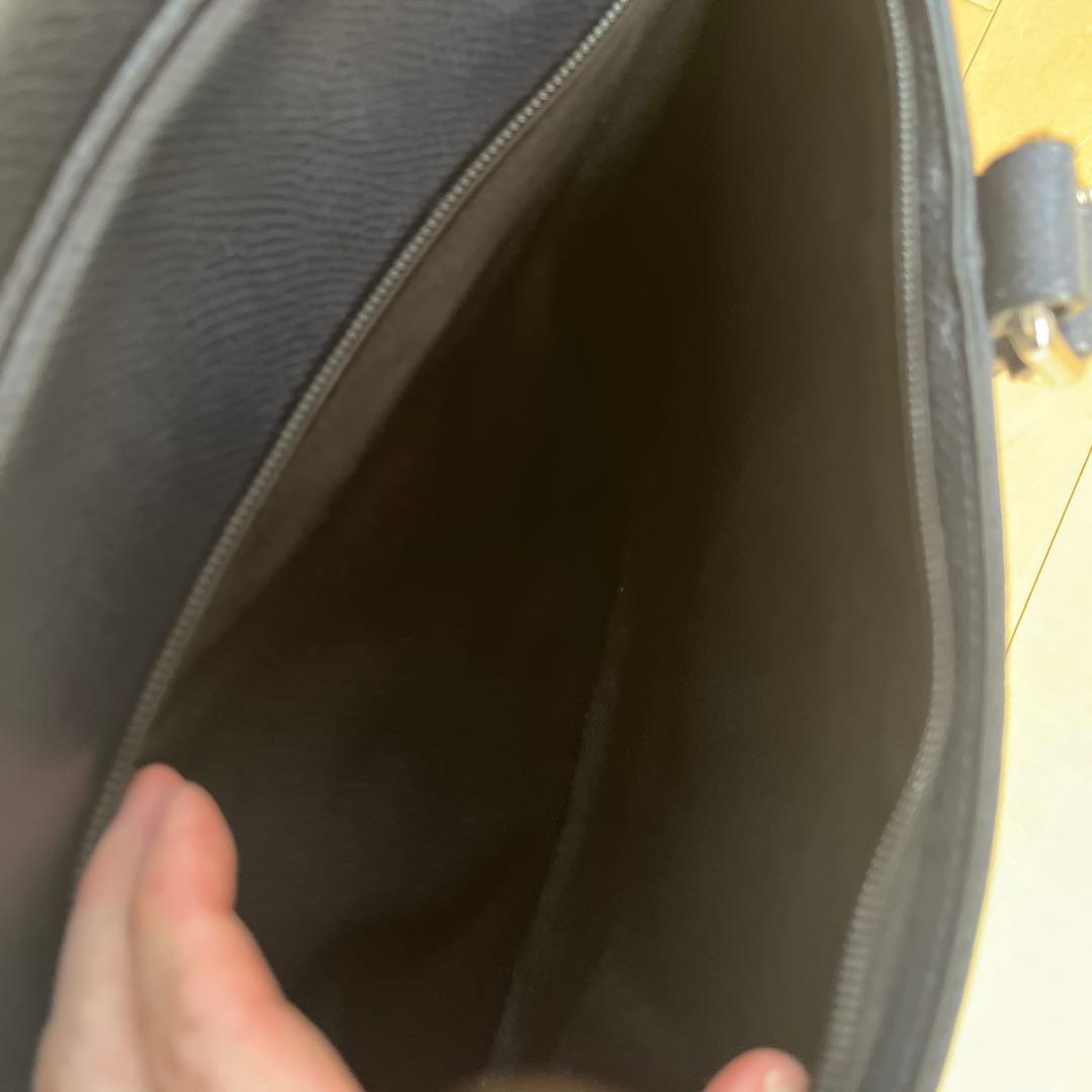 【よっしぃ】COACH ネイビー ビジネスバッグ