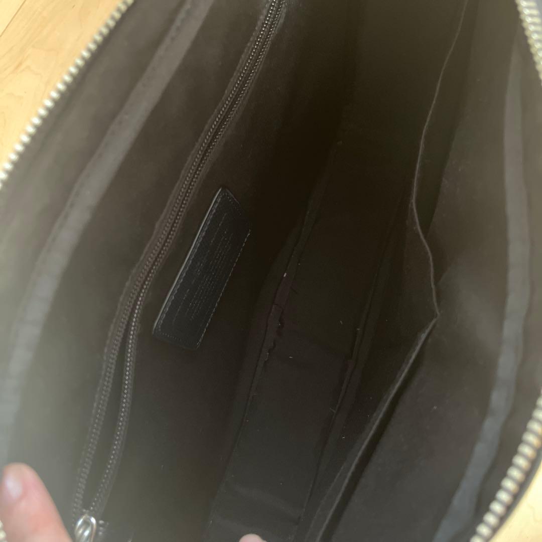 【よっしぃ】COACH ネイビー ビジネスバッグ