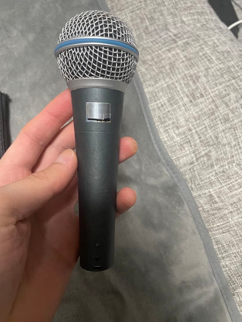 SHURE BETA58ダイナミックマイク 本体とケース付き