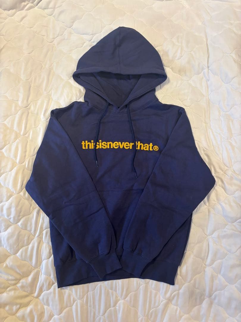 thisisneverthat ネイビー パーカー S