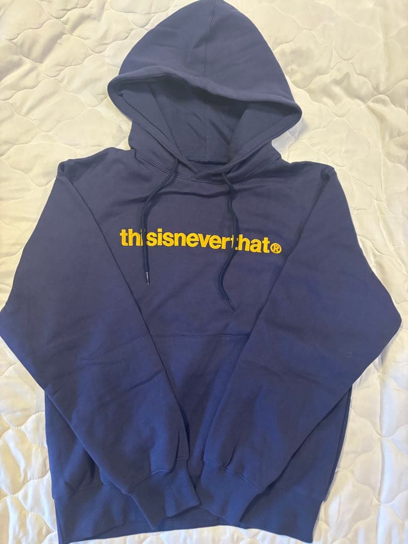 thisisneverthat ネイビー パーカー S